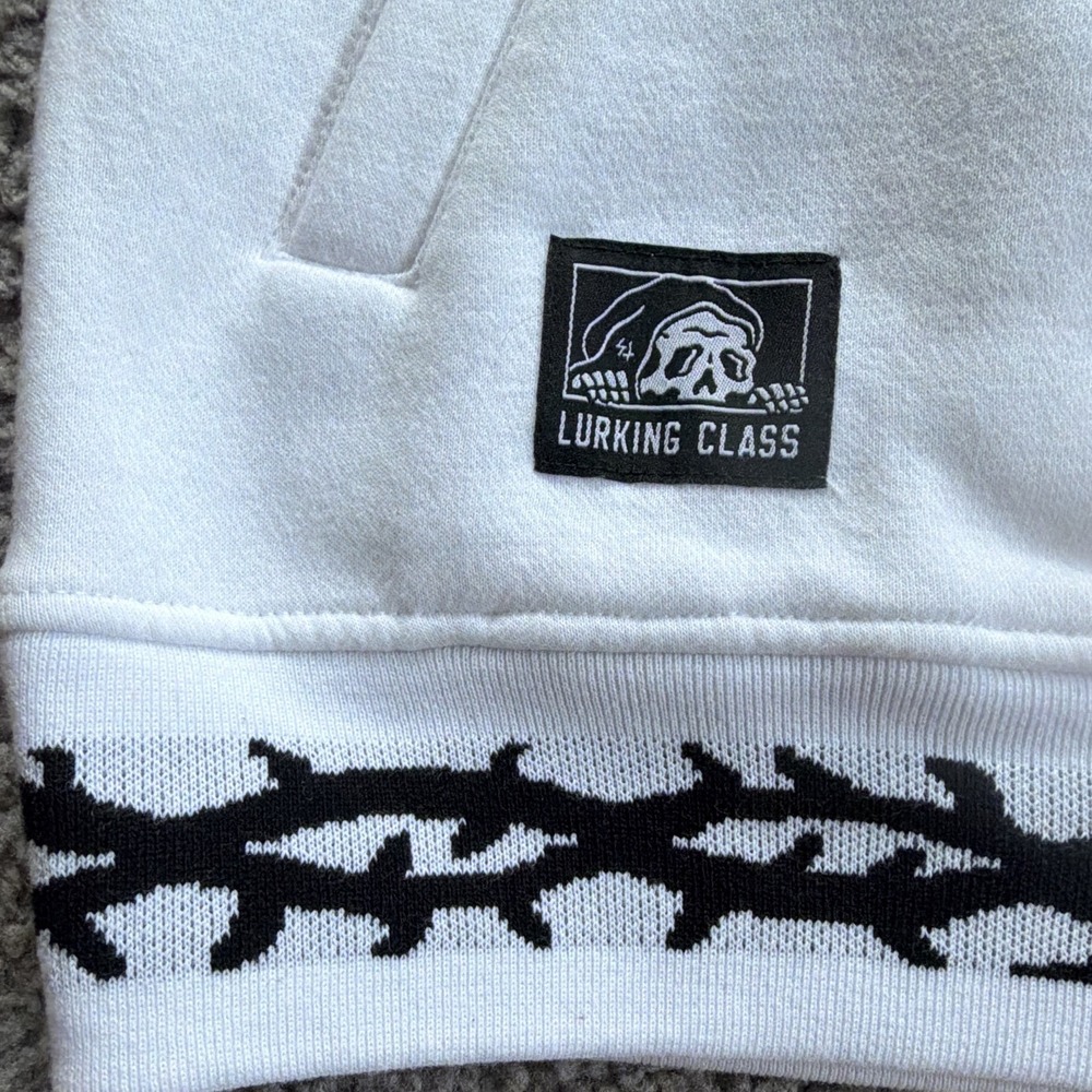 NWT Lurking Class Stallion Hoodie Mens M Black White Grim Reaper Horse Zumiez - Picture 3 of 11